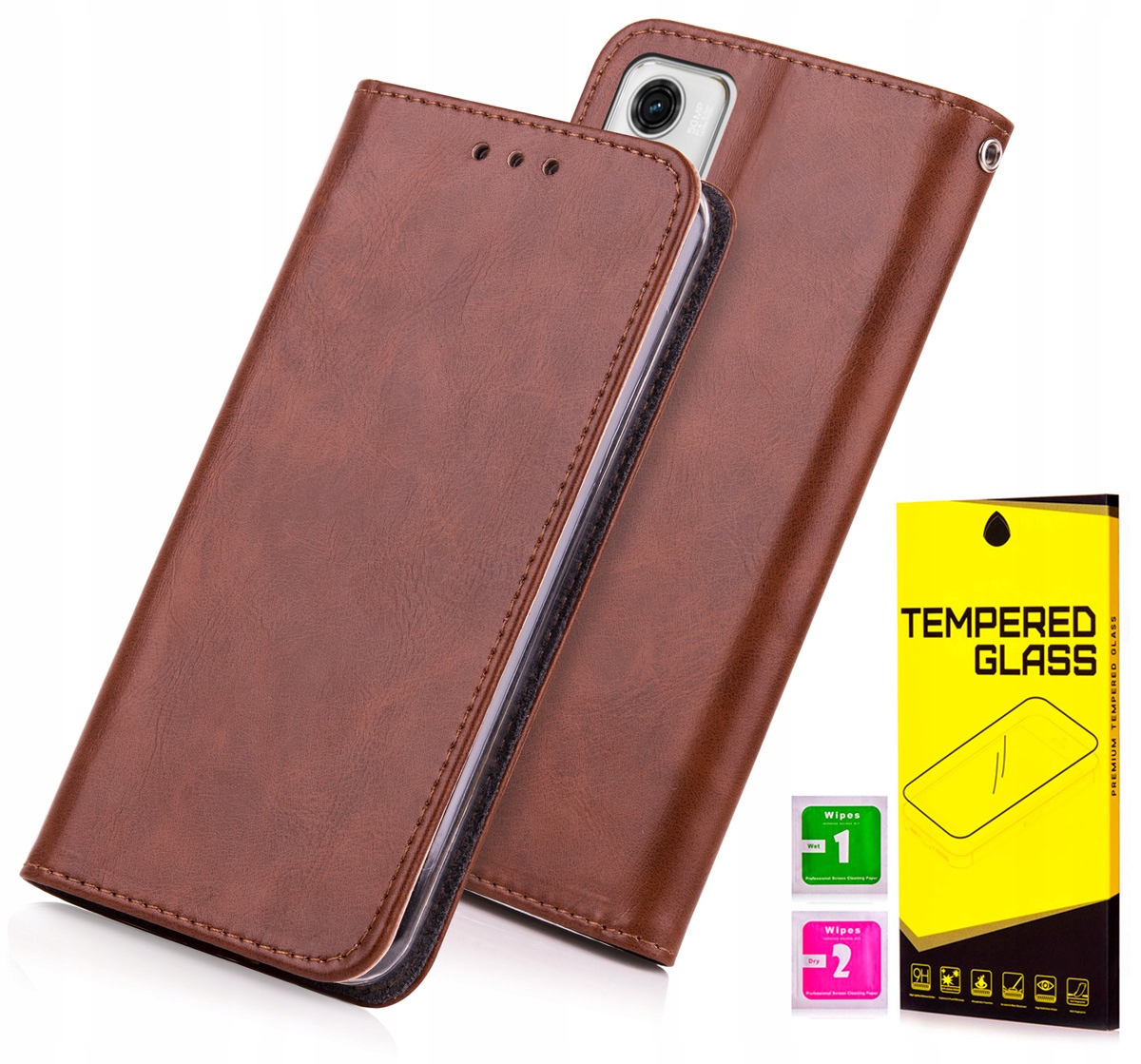 

Etui Portfel Blue Moon do Motorola Moto G73 Szkło