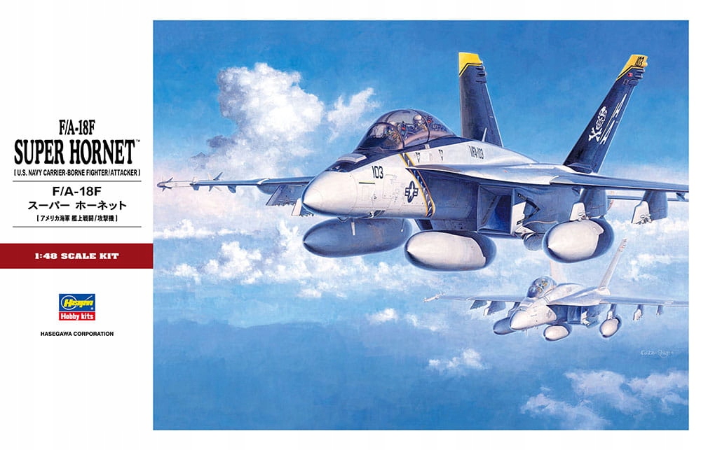 F/A-18F Hornet 1:48 Hasegawa PT38