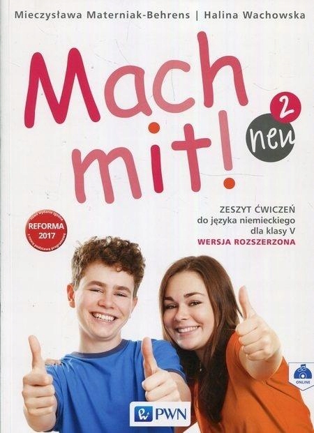 Mach mit! neu 2 Podręcznik do języka niemieckiego Rok wydania 2018