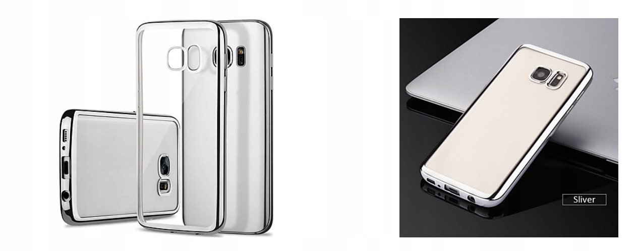 ETUI DO SAMSUNG GALAXY S7 EDGE CASE OBUDOWA KOLORY + SZKŁO HARTOWANE 3D Typ plecki