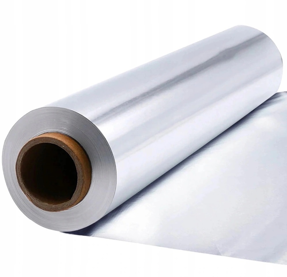

Gruba folia aluminiowa gastronomiczna 45cm 14mik