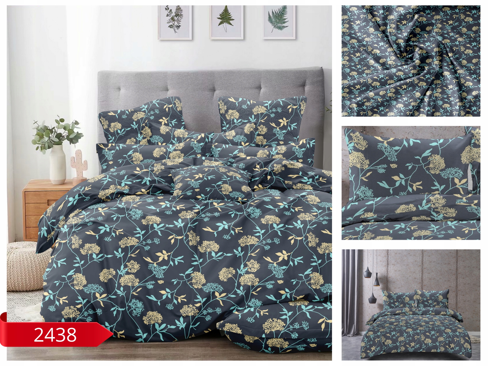 POŚCIEL 200x220 +2 POSZEWKI KOMPLET POŚCIELI 3D DWUSTRONNA Kod producenta AML-2214