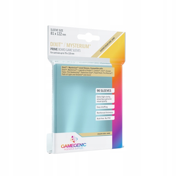 

Koszulki Gamegenic Prime Dixit Sleeves 81x122 mm