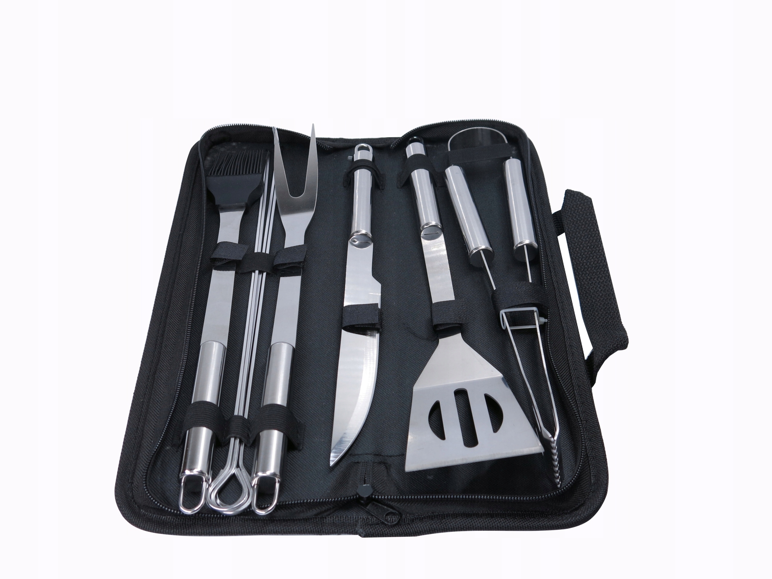 ZESTAW PRZYBORÓW DO GRILLA NIERDZEWNE FUTERAŁ/ETUI Kod producenta B-1389