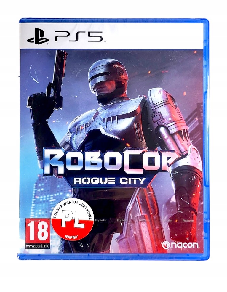 ROBOCOP: ROGUE CITY PS5 / GRA NA PŁYCIE / POLSKIE NAPISY / PL