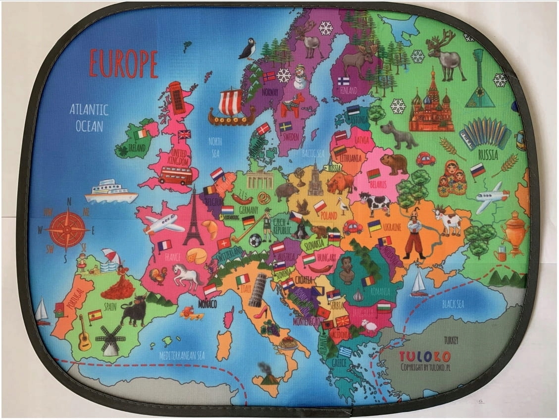 

Tuloko Osłonka Osłona Przeciwsłoneczna Europa 2szt