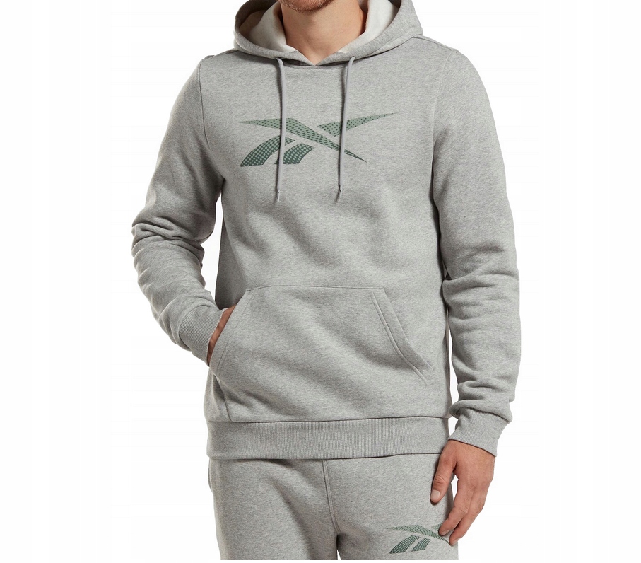 Reebok Pánská Mikina S Kapucí Přes Hlavu XXL