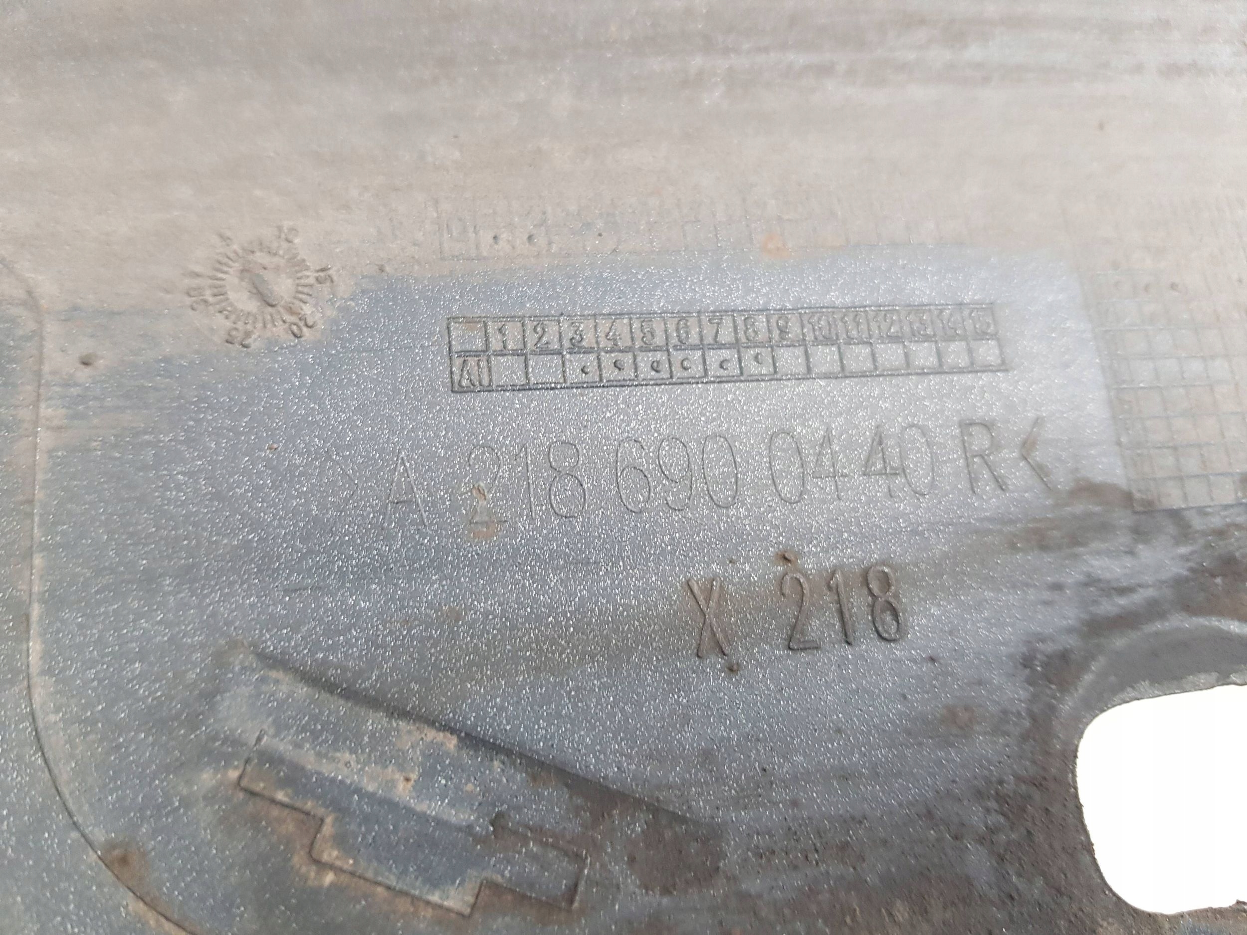 cap threshold right side Mercedes-Benz CLS C218 X218 A2186900440GGDFG