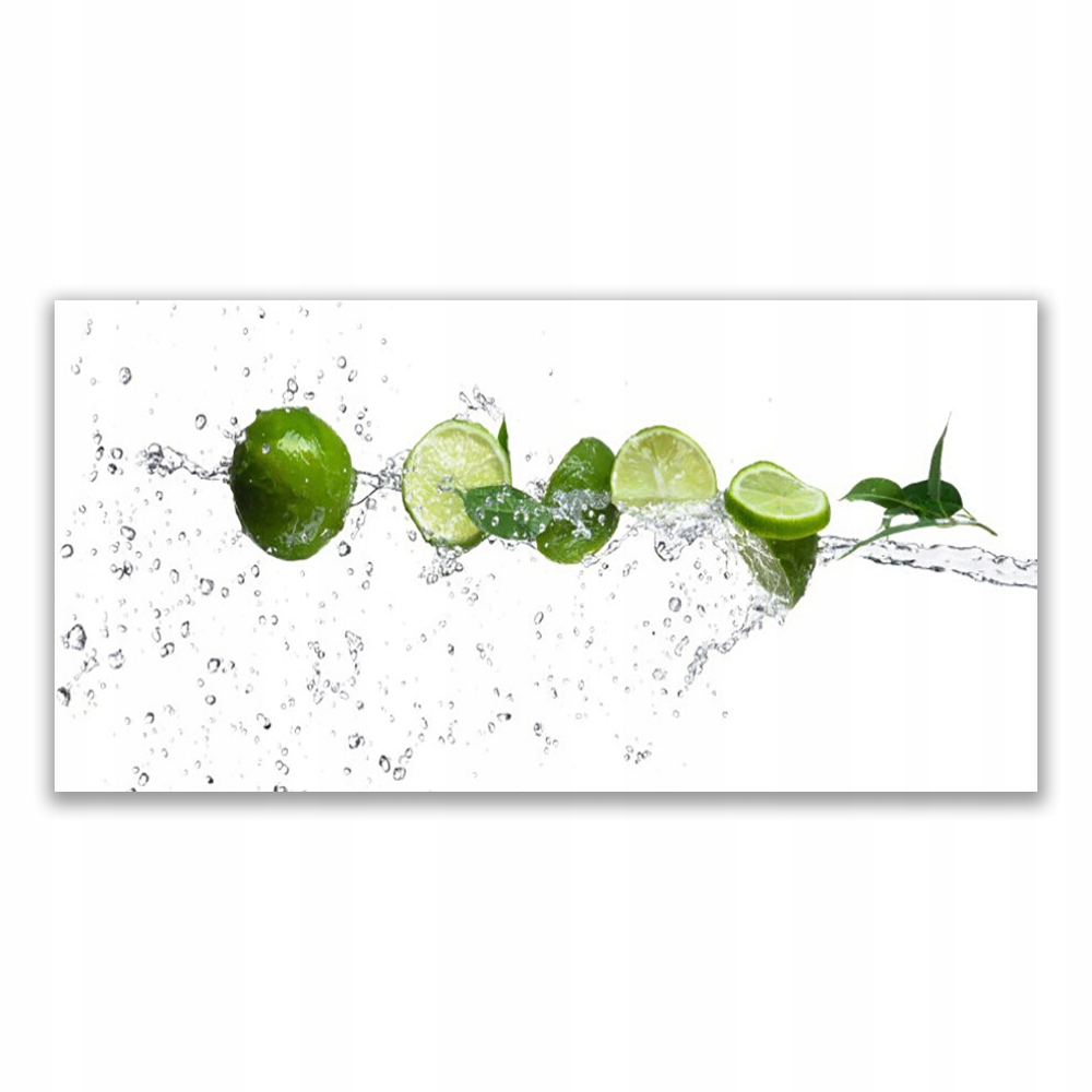 

Obraz akrylowy wiszący 120x60 Limonka Woda Kuchnia