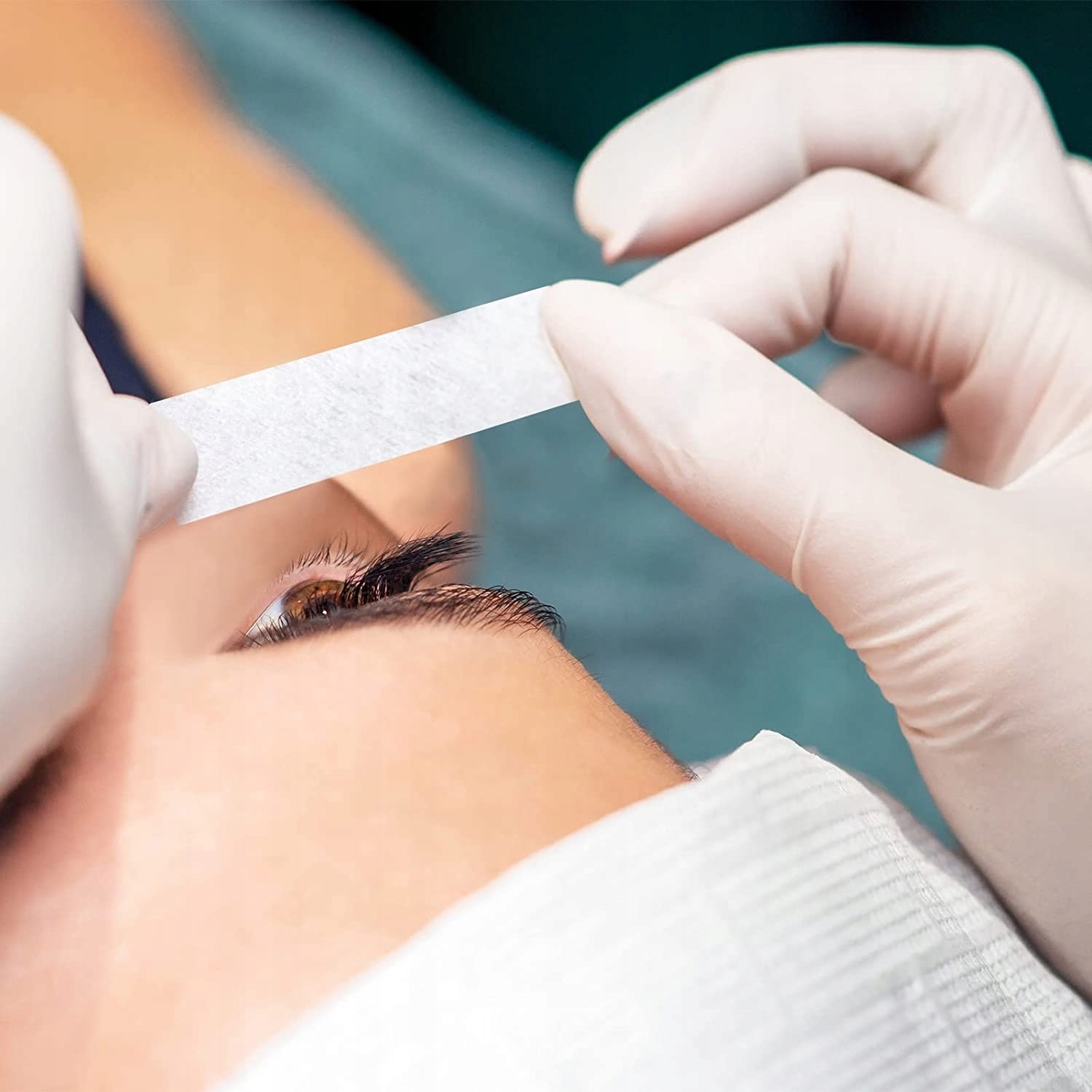 TAŚMA papierowa do PRZEDŁUŻANIA rzęs 1,25cm x 9m Marka Ovee