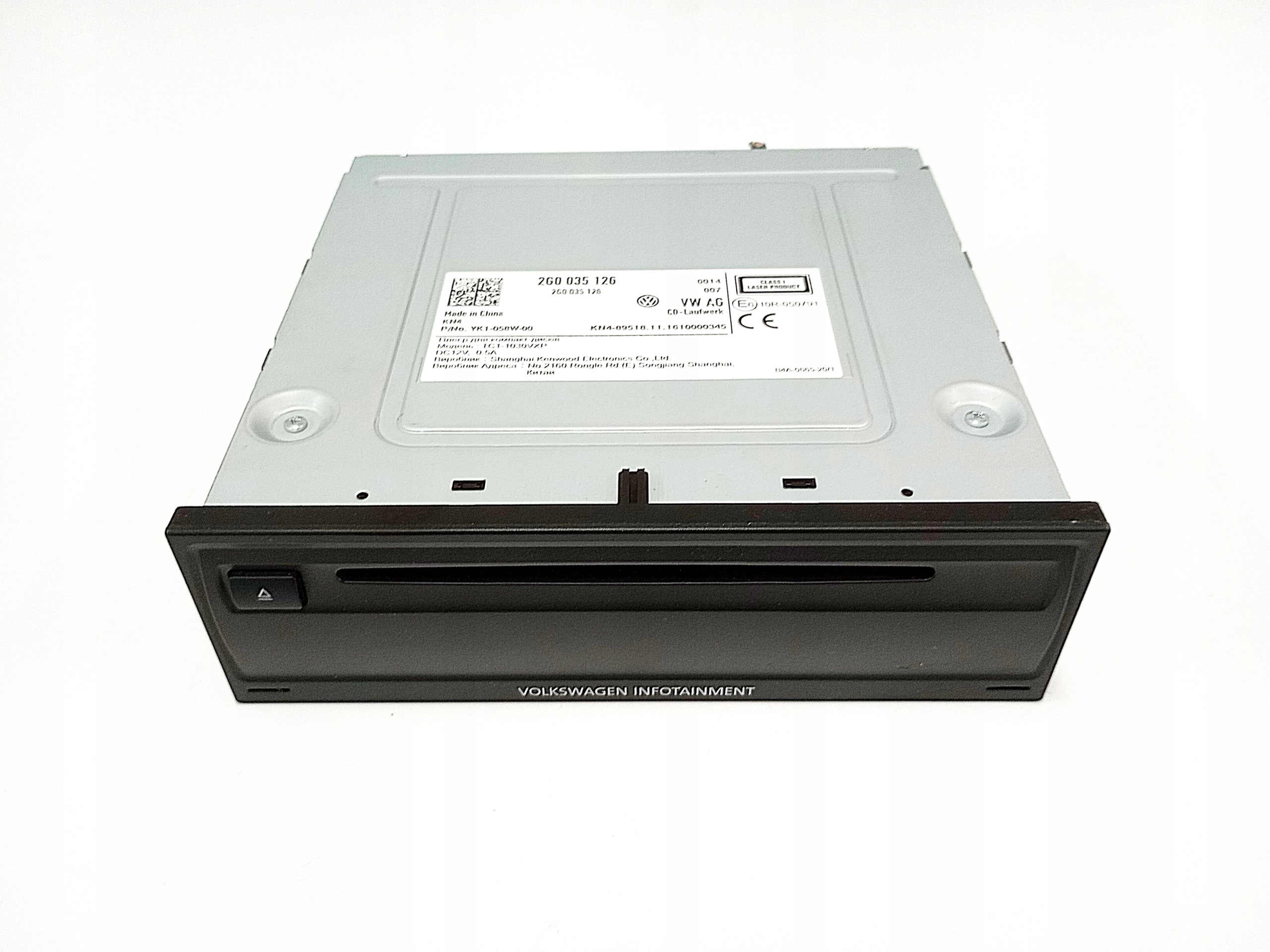 VW GOLF VII 7 2017 РАДІО КАРДРІДЕР МУЛЬТИМЕДІА РЕСТАЙЛІНГ ЄВРОПА