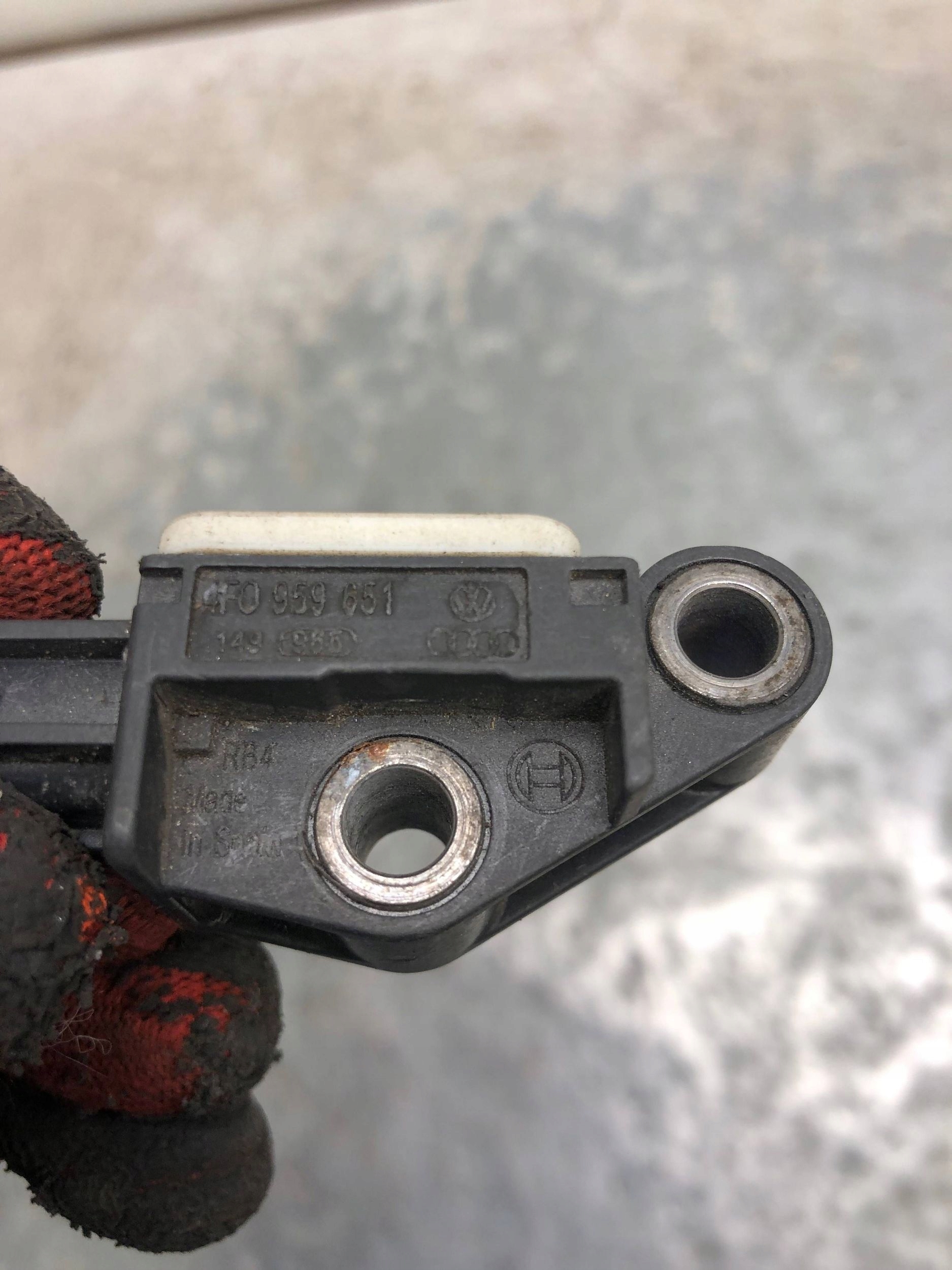Crashsensor Drucksensor AUDI A6 C6 4F0959651