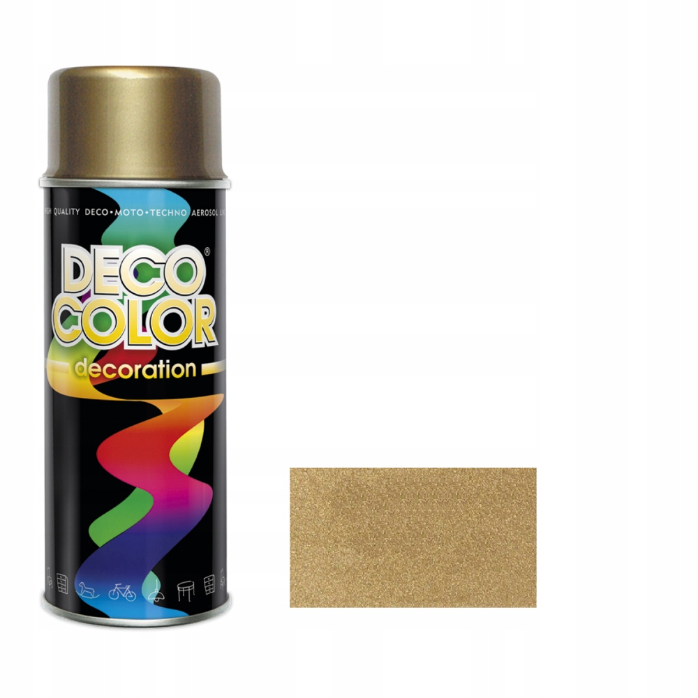 

Lakier Deco Color Decoration 400ml Złoty połysk
