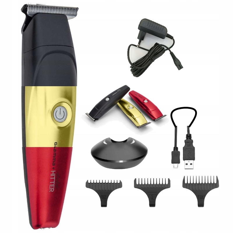 Gamma Piu Bezdrátový Zastřihovač 3 Pouzdra