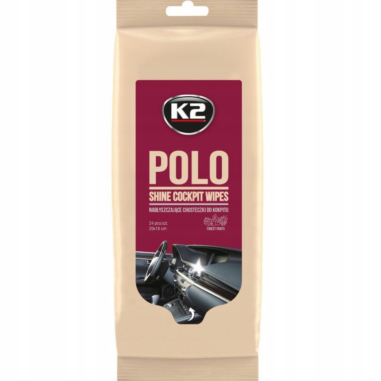 

K2 Polo Shine Wipes Chusteczki Do Kokpitu 24szt