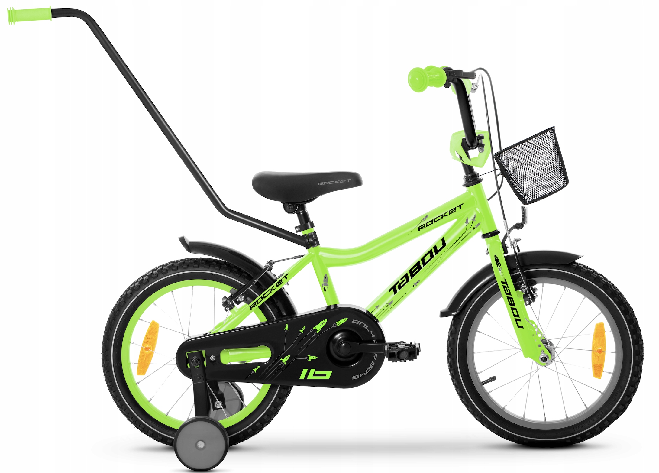 Rower dziecięcy Tabou Rocket 12" dla chłopca 3 Lata