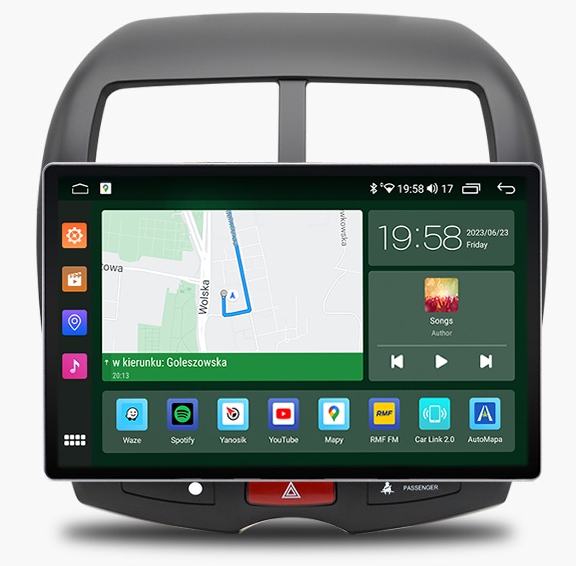 Mitsubishi Asx Navigace Android Qled Carplay