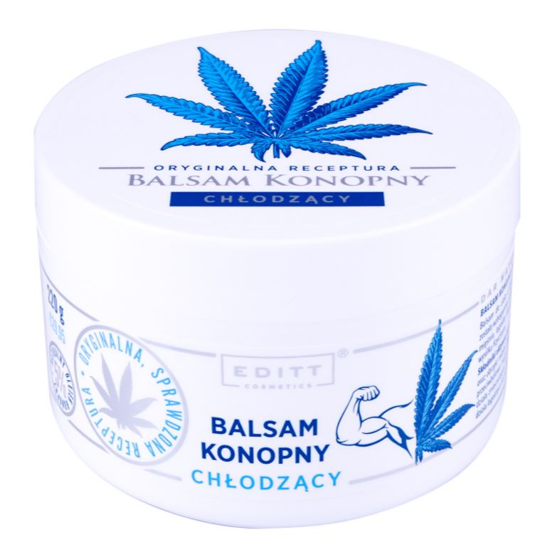 

Balsam Konopny Chłodzący Editt 220 g na stawy