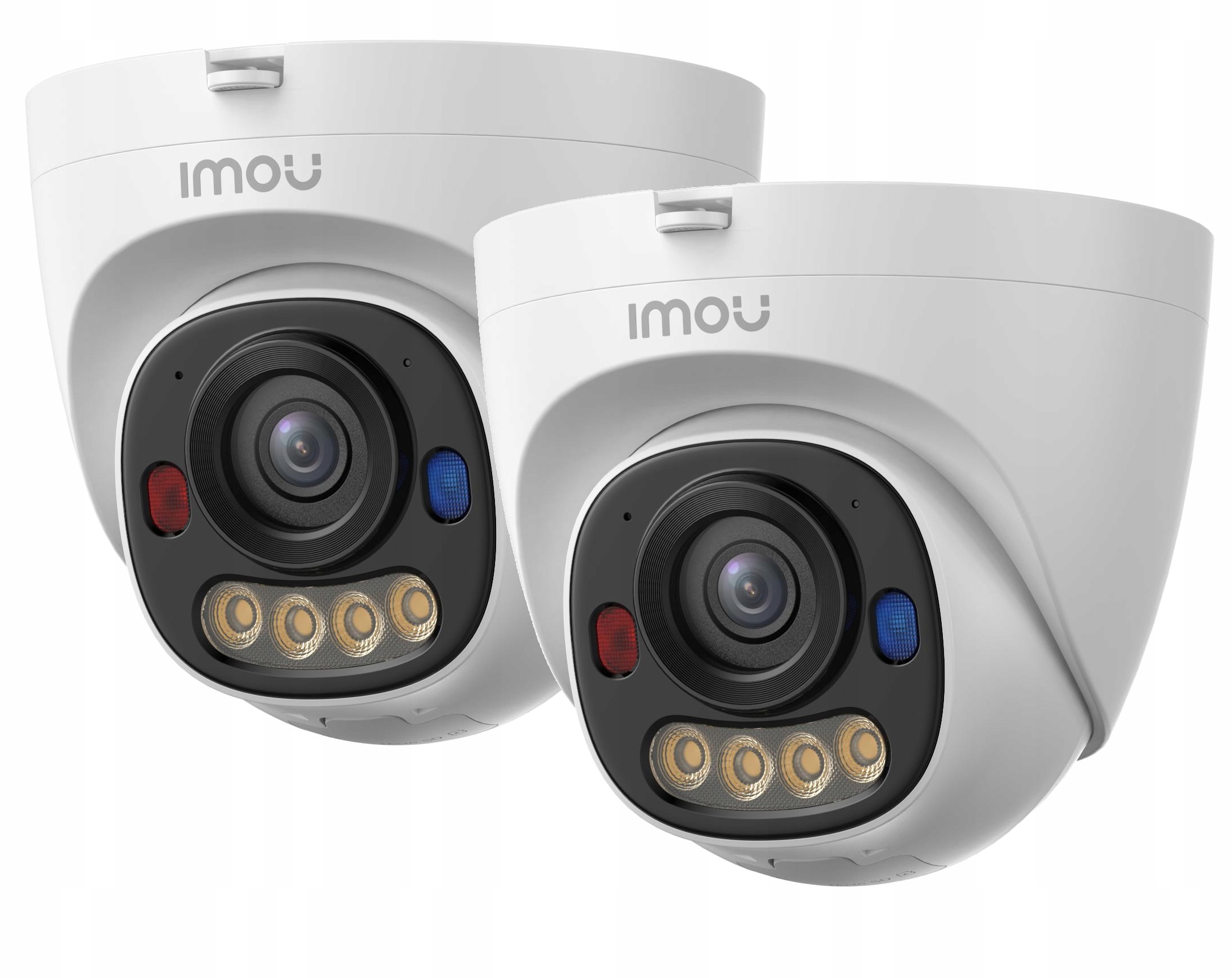 2x Kamera Ip Imou PoE IPC-PS8D-5V0-0280B 5Mpx Kopułkowa Mikrofon Alarm