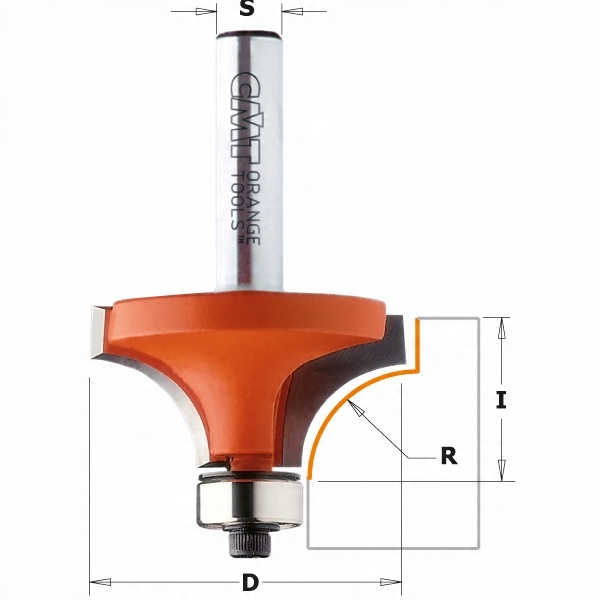 

Cmt Frez zaokrąglający Z2 R8 /D28,6 S6 mm
