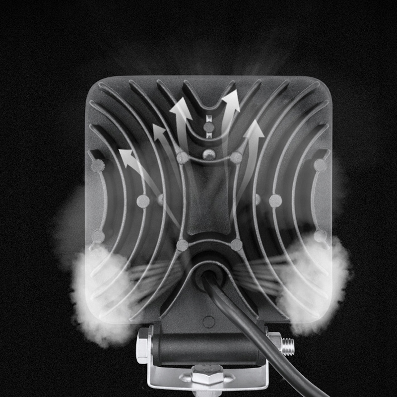 MOCNY HALOGEN SAMOCHODOWY LED 160W SZPERACZ LAMPA ROBOCZA 12V 24V METALOWY Moc 160 W