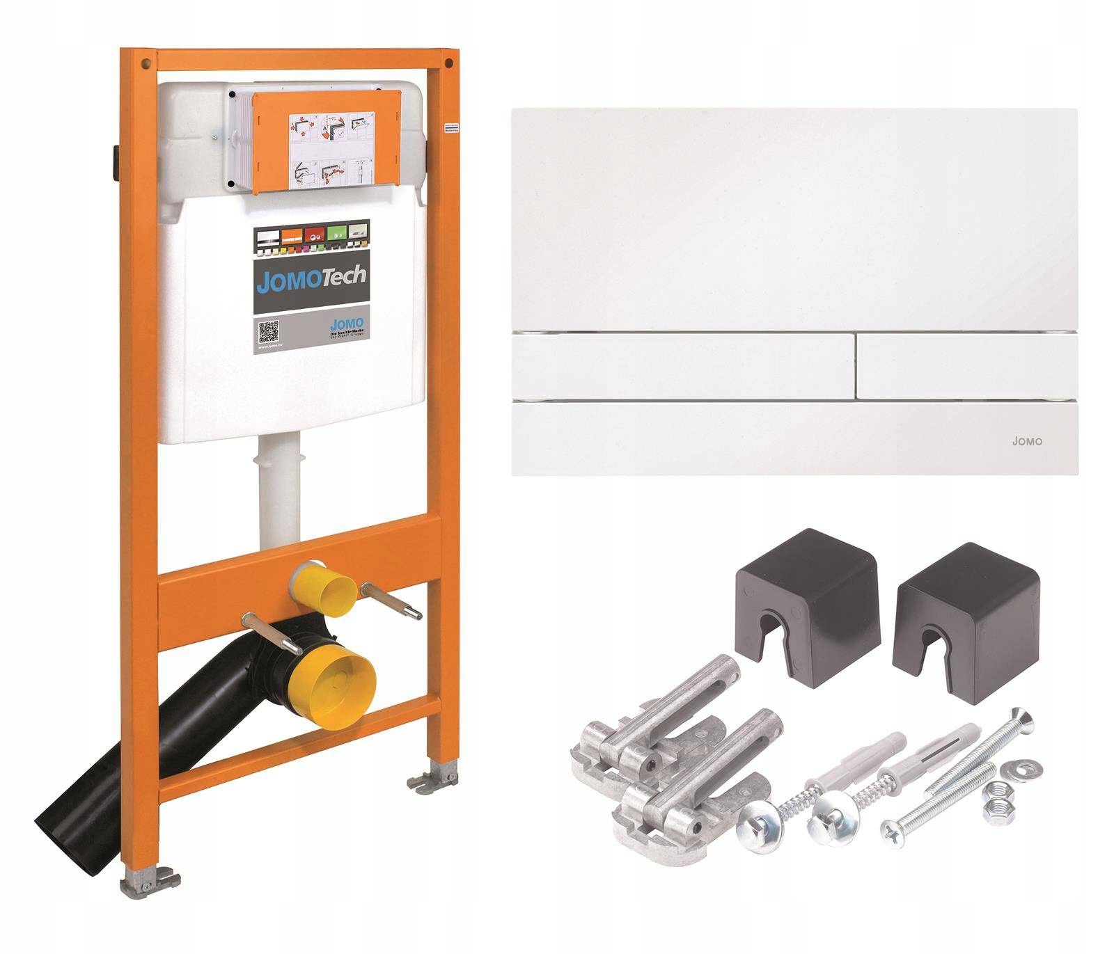 WERIT STELAŻ WC 112CM EXCLUSIVE BIAŁY JOMO 3W1 174-91100900-00