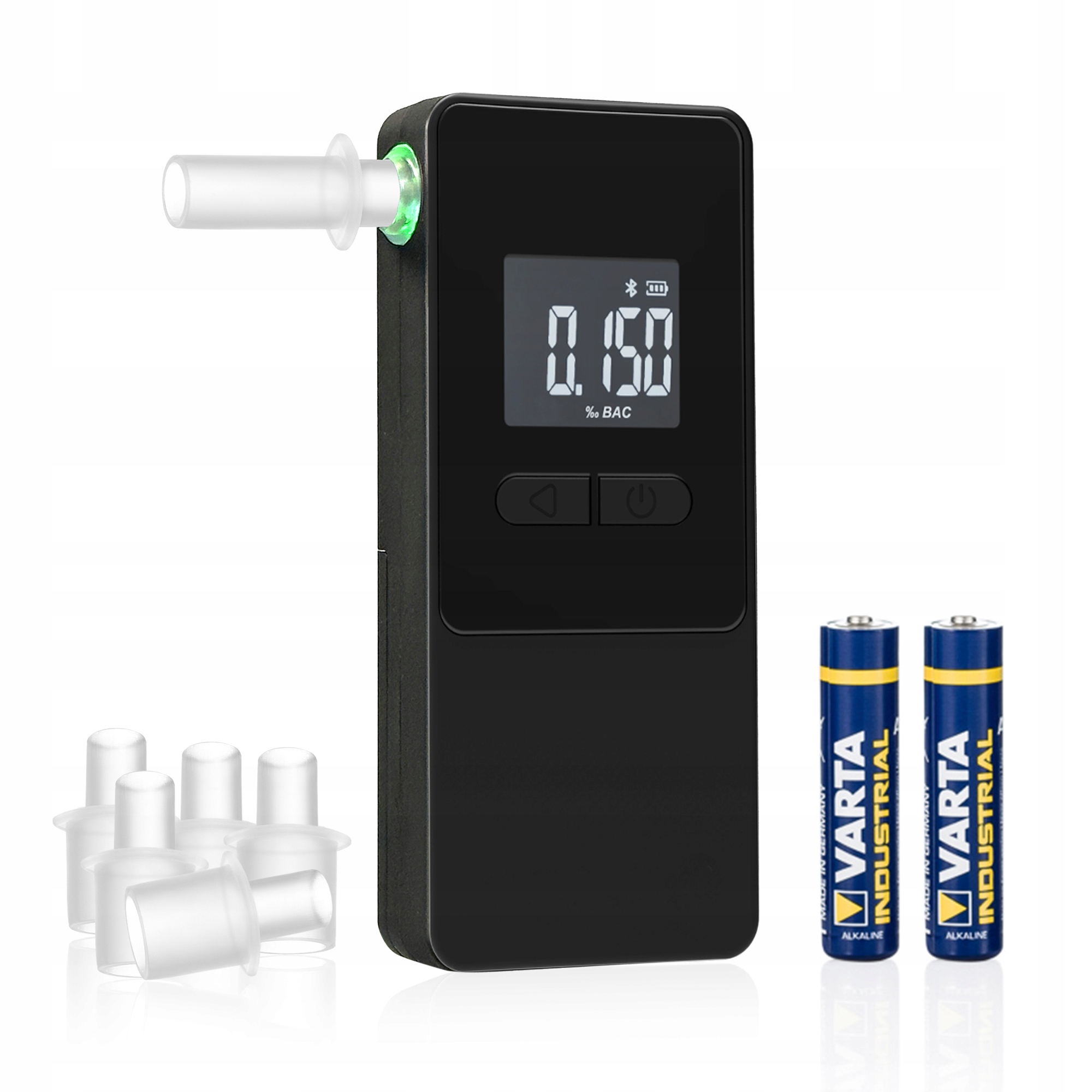 Alkomat AlcoAlert Smart s aplikací kalibrace a náustky