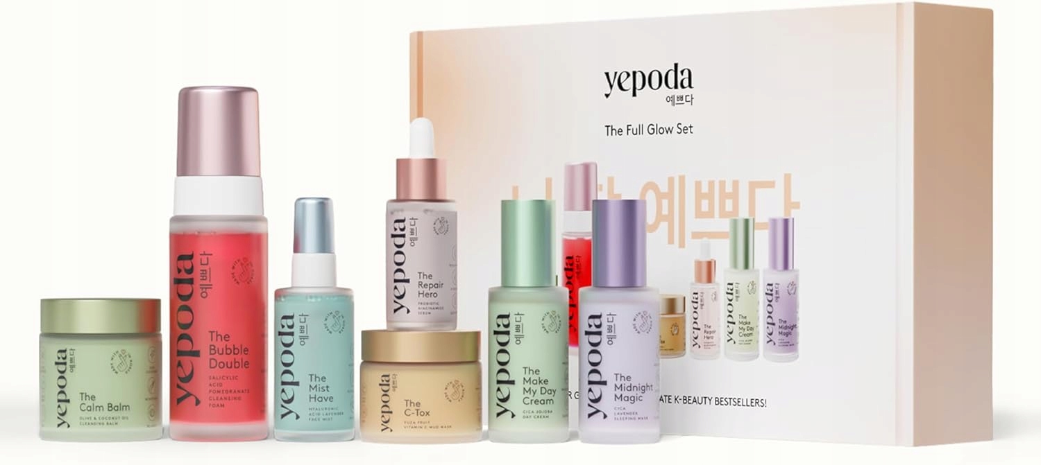 Yepoda The Full Glow Set