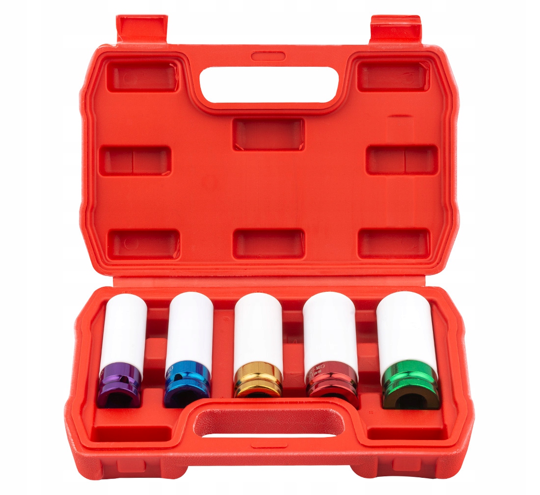 NASADKI UDAROWE ZESTAW NASADEK UDAROWYCH 1/2 CrV Mocowanie 1/2