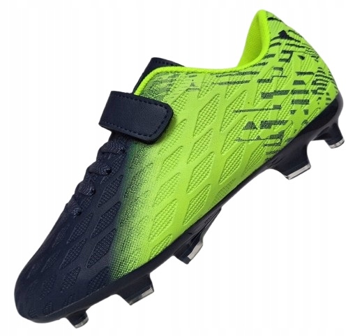 Dětské fotbalové kopačky lanka na venkovní hřiště se zapínáním na suchý zip 32