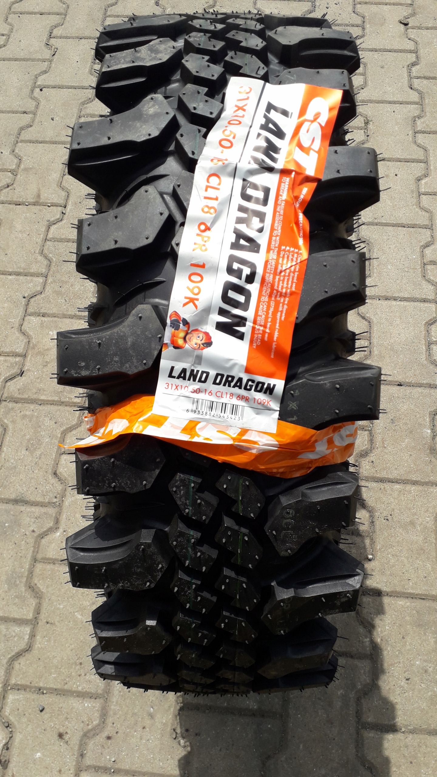 4x CST 31x10.50-16 LANDDRAGON Off Road KOMPLET MT EAN (GTIN) 6933882543423