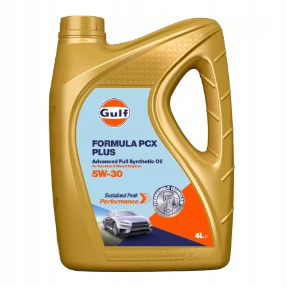 Olej Silnikowy Syntetyczny do Samochodów Psa Gulf Formula Pcx Plus 5W30 4L