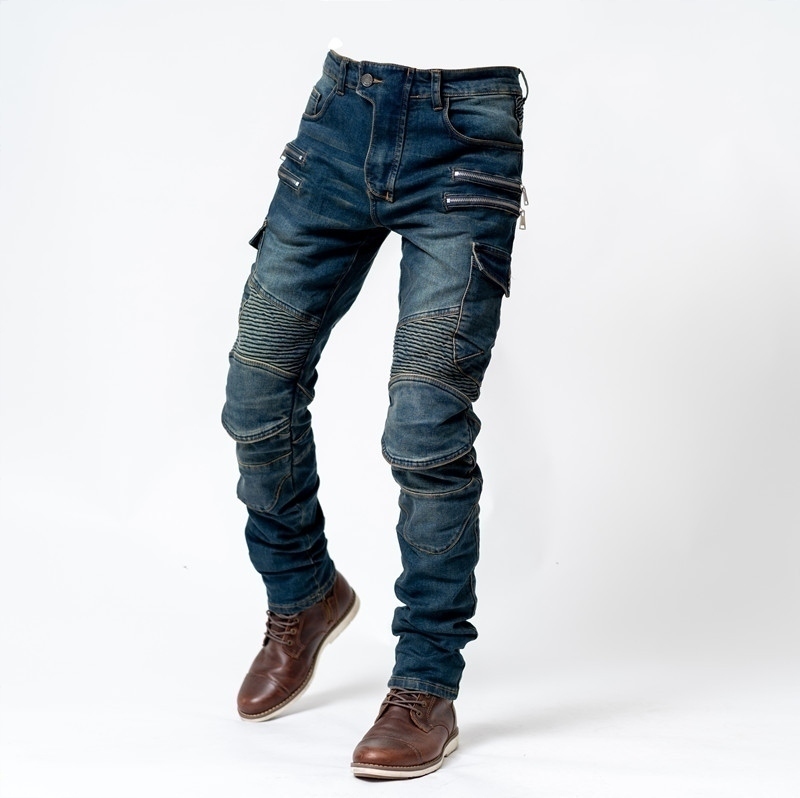 MEN'S JEANS MOTORCYCLE TROUSERS Rodzaj Męskie