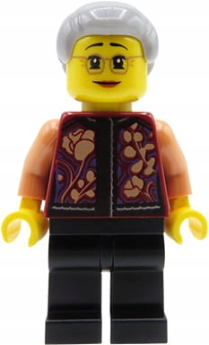 

Lego City - figurka Starsza kobieta / Babcia