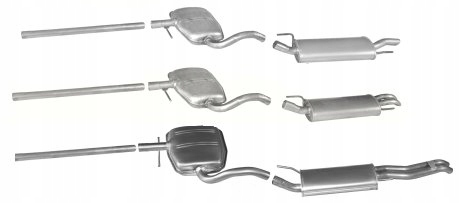 ГЛУШНИК VW GOLF 3 1.6 2.0 1.9 TDI СЕРЕДНІЙ КІНЕЦЬ