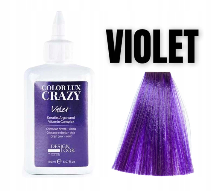 

Design Look Color Lux Crazy fioletowy 150ml Krem