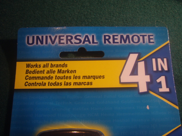 Pilot Uniwersalny , URC 3340 - wszystkie marki Model URC3340