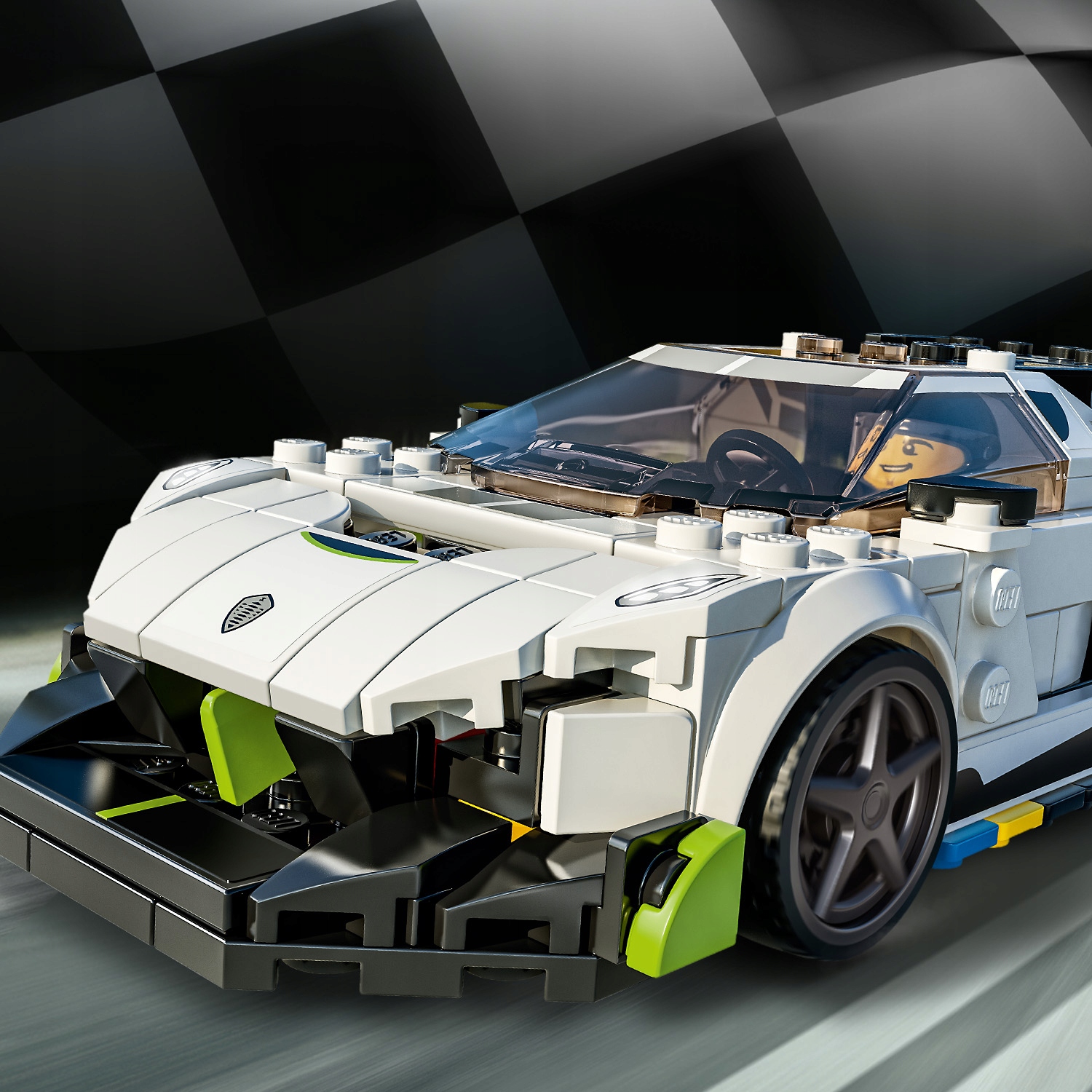 LEGO SPEED CHAMPIONS Koenigsegg Jesko 76900 Nėra herojaus