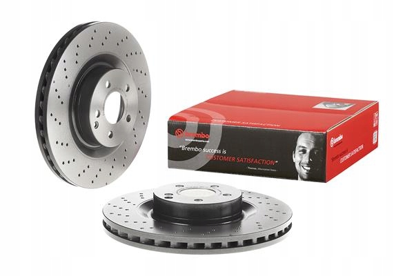 BREMBO TARCZE HAMULCOWE PRZÓD 09.A817.11 Producent części Brembo