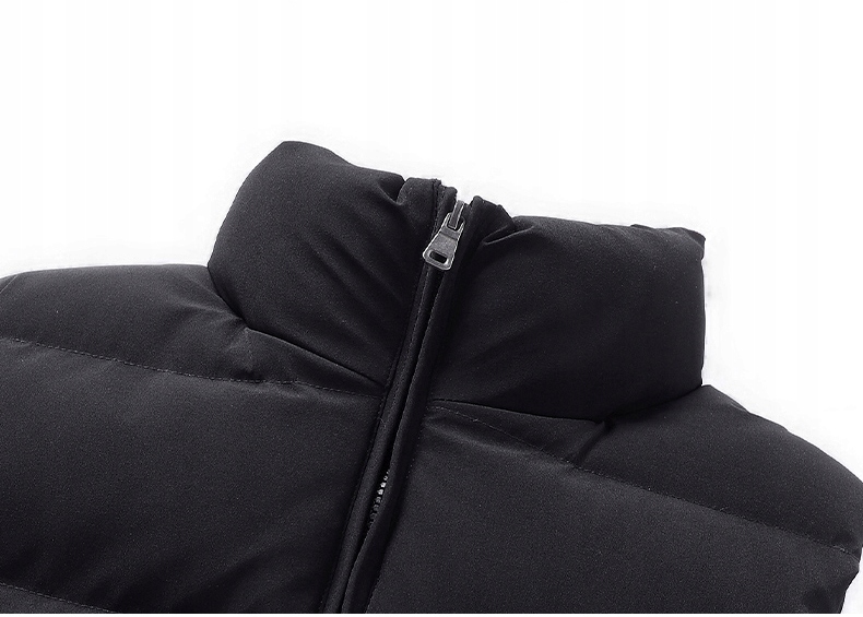 CIEPŁA KAMIZELKA MĘSKA GRUBY KURTKA PIKOWANA BEZRĘKAWNIK PUCHOWY OCIEPLACZ Długość całkowita 1 cm