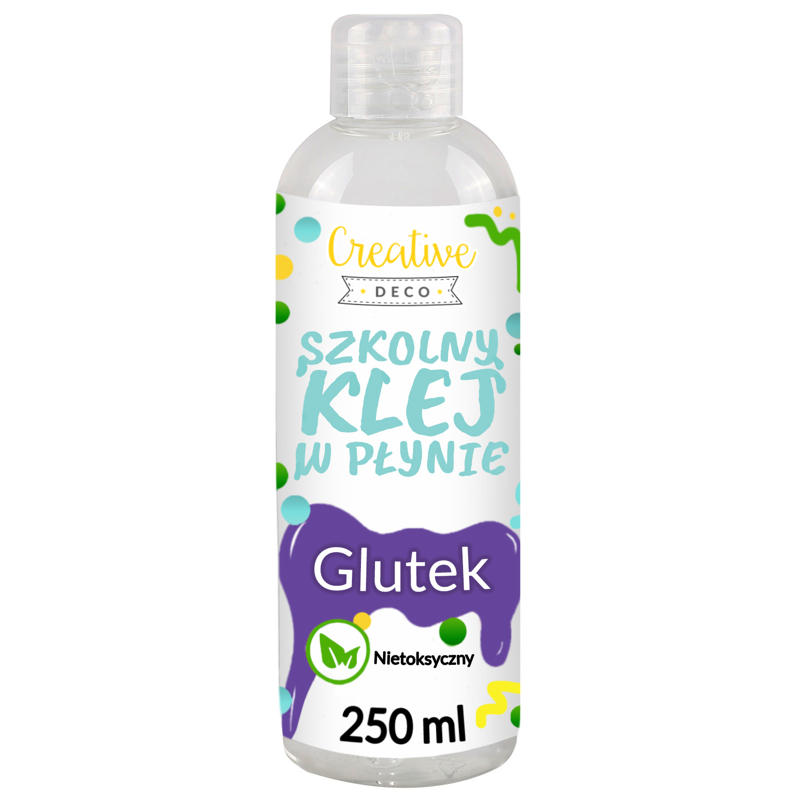 

Klej w płynie przezroczysty do slime szkolny 250ml