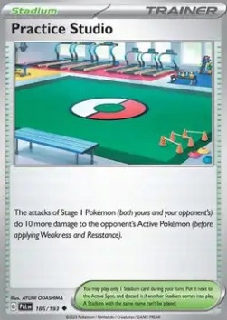 Karty Pokemon (pal 186) Practice Studio