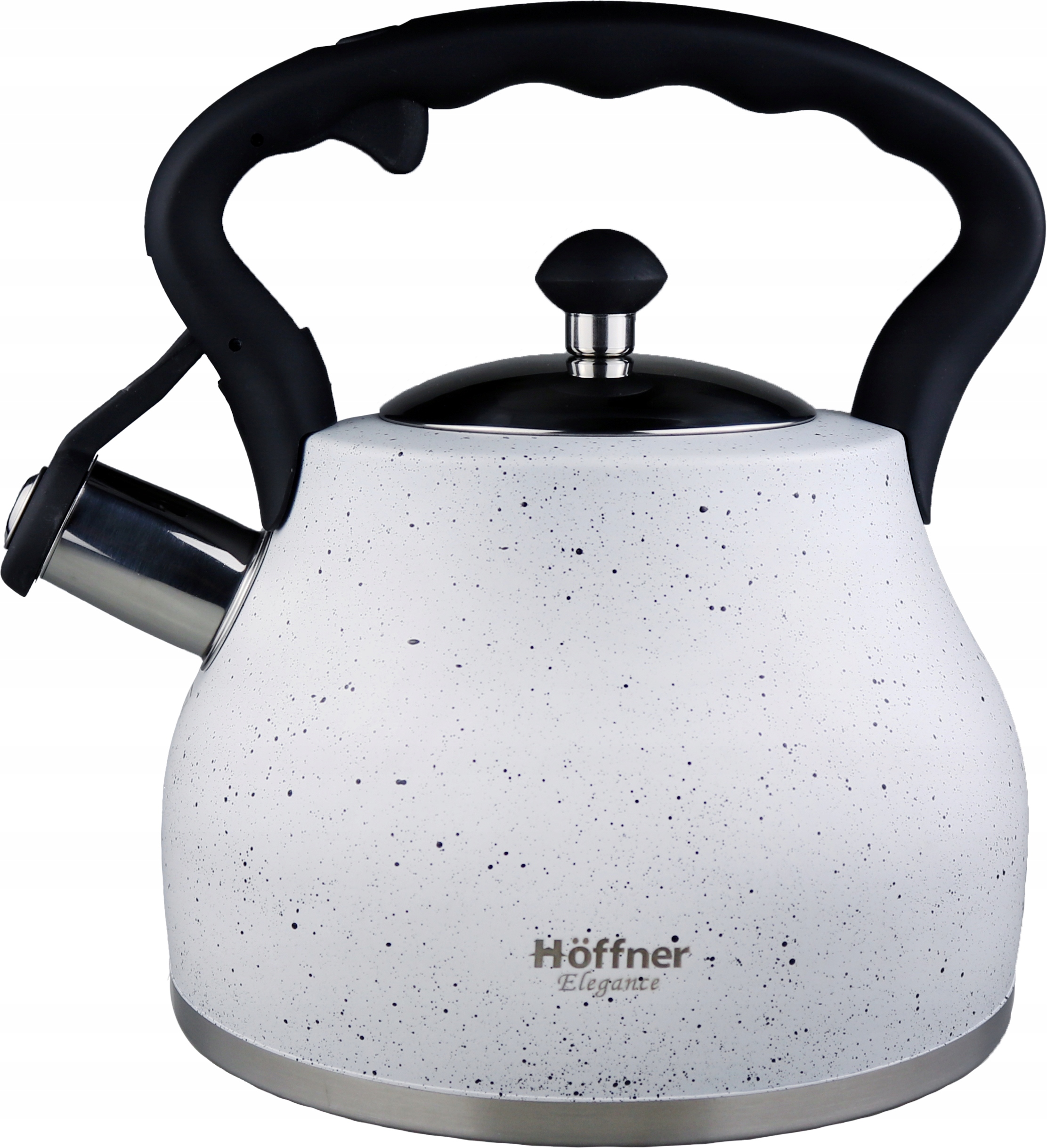 Pevná Konvice S Píšťalkou Nerezová Ocel 2,7 L Hoffner Elegance