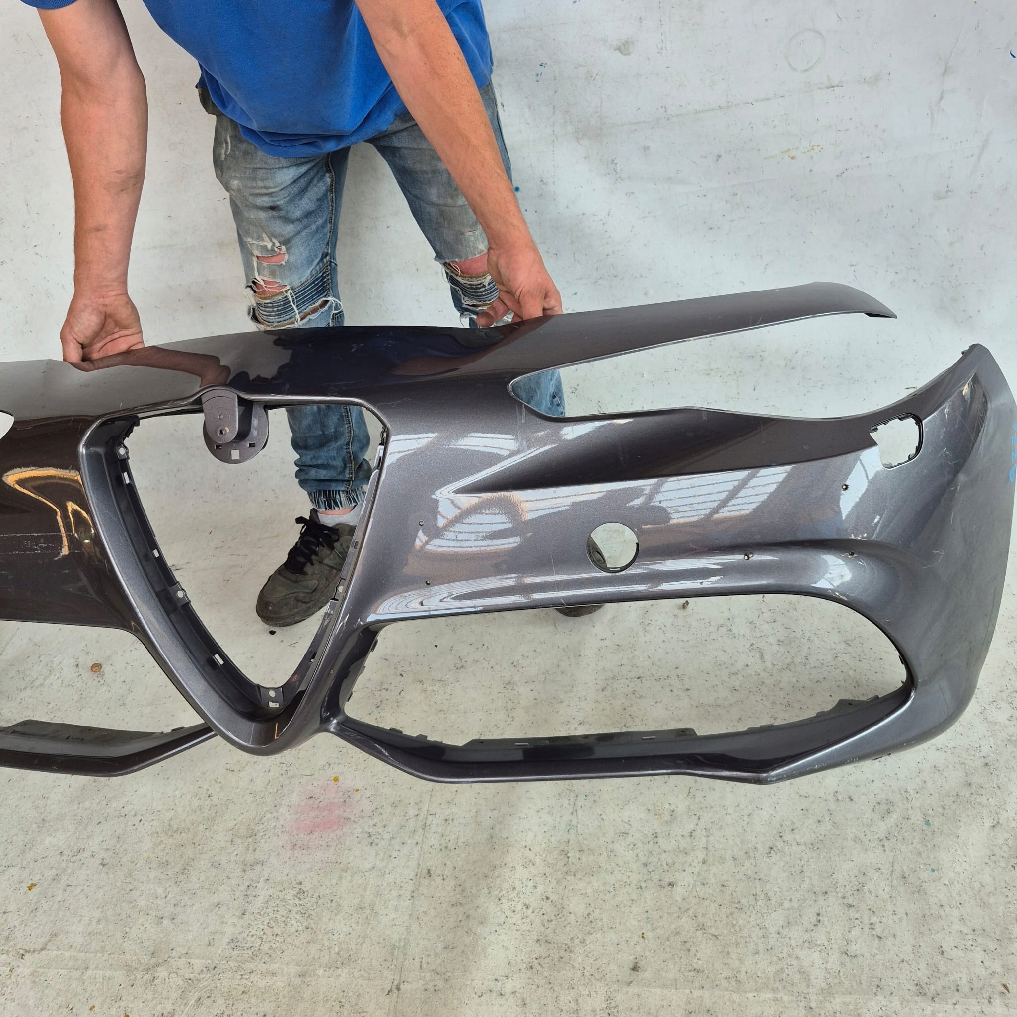 ALFA ROMEO GIULIA VELOCE 16- bumper front front SPR 5055656