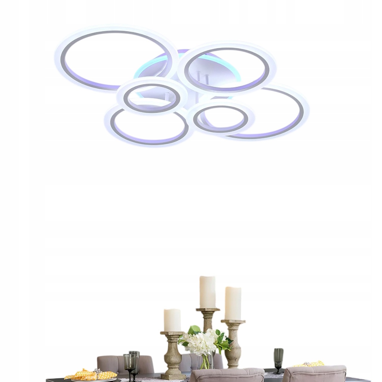 stropní svítidlo Led Akrylové Osvětlení Moderní Lustr Lufun 70 W