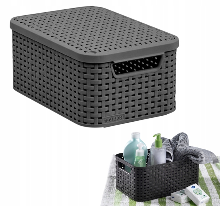 Koszyk STYLE do przechowywania brązowy 6 l CURVER