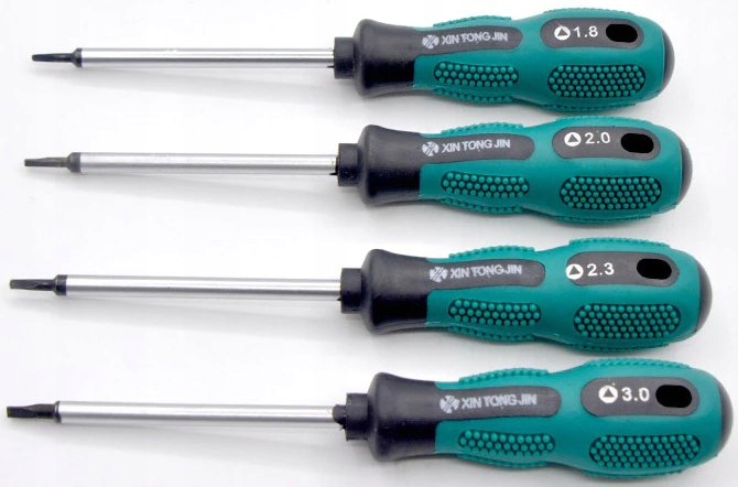 ZESTAW ŚRUBOKRĘT KLUCZ TRÓJKĄTNY TRÓJKĄT TRIANGLE Marka Xin Tong Jin