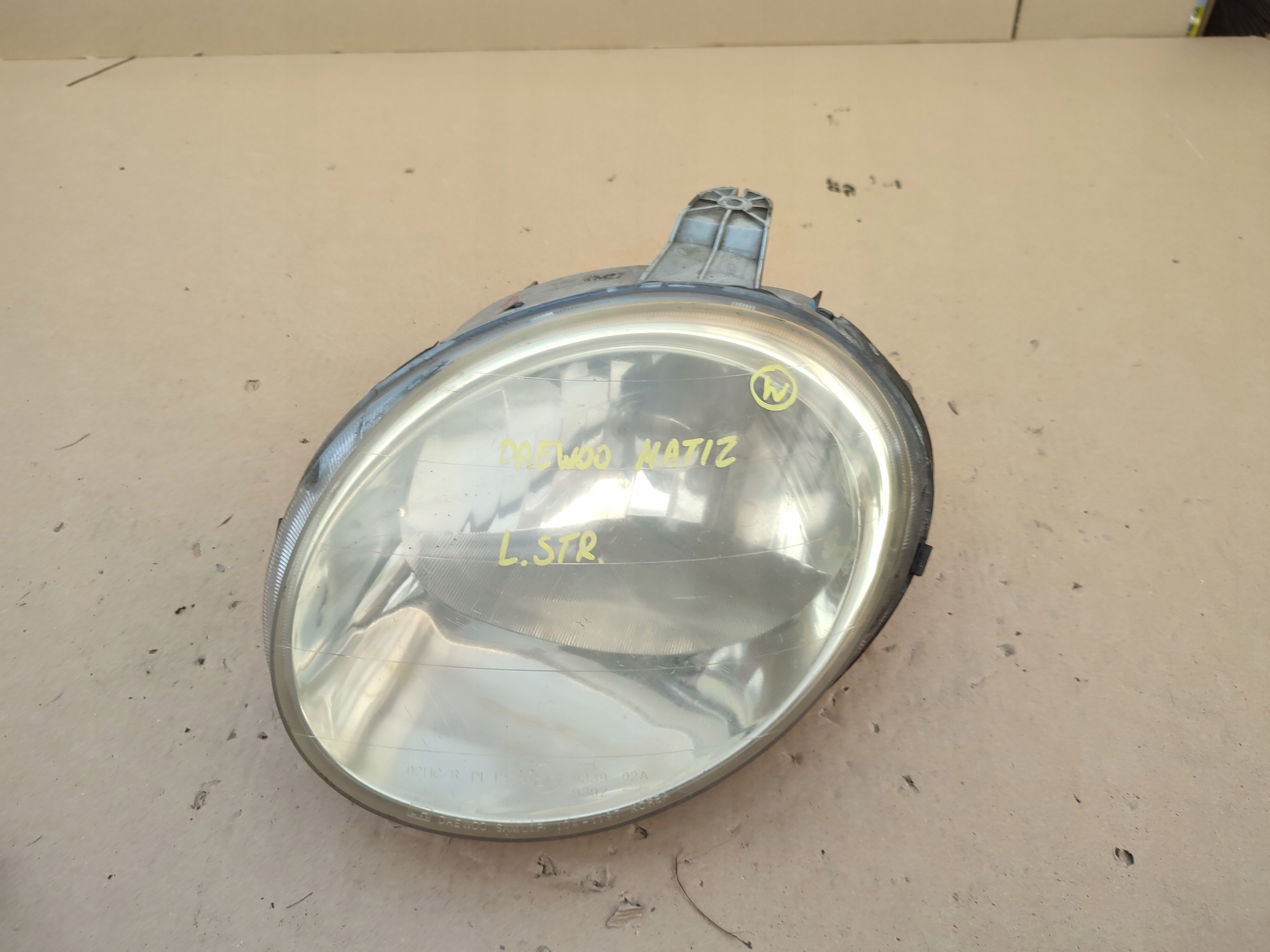 light left front left front Daewoo Matiz
