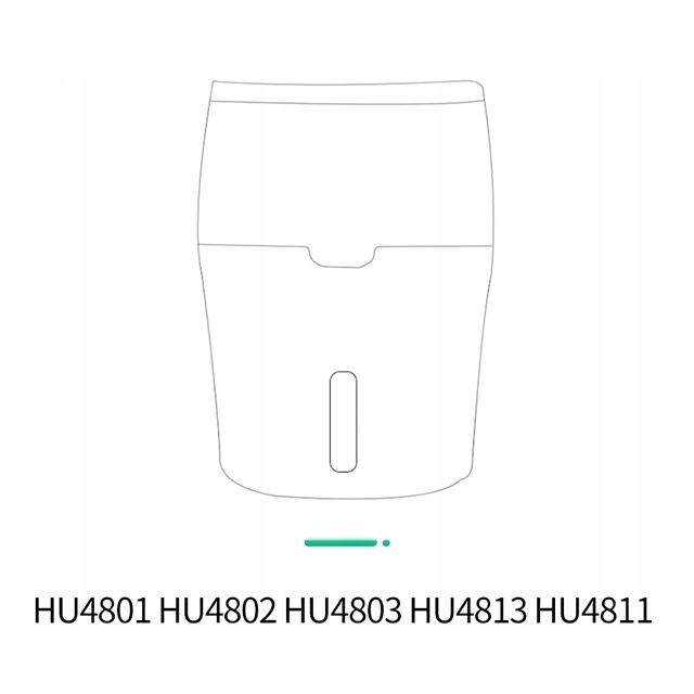 Filtr FY2401 do nawilżaczy PHILIPS HU4803 Marka Cleanbet