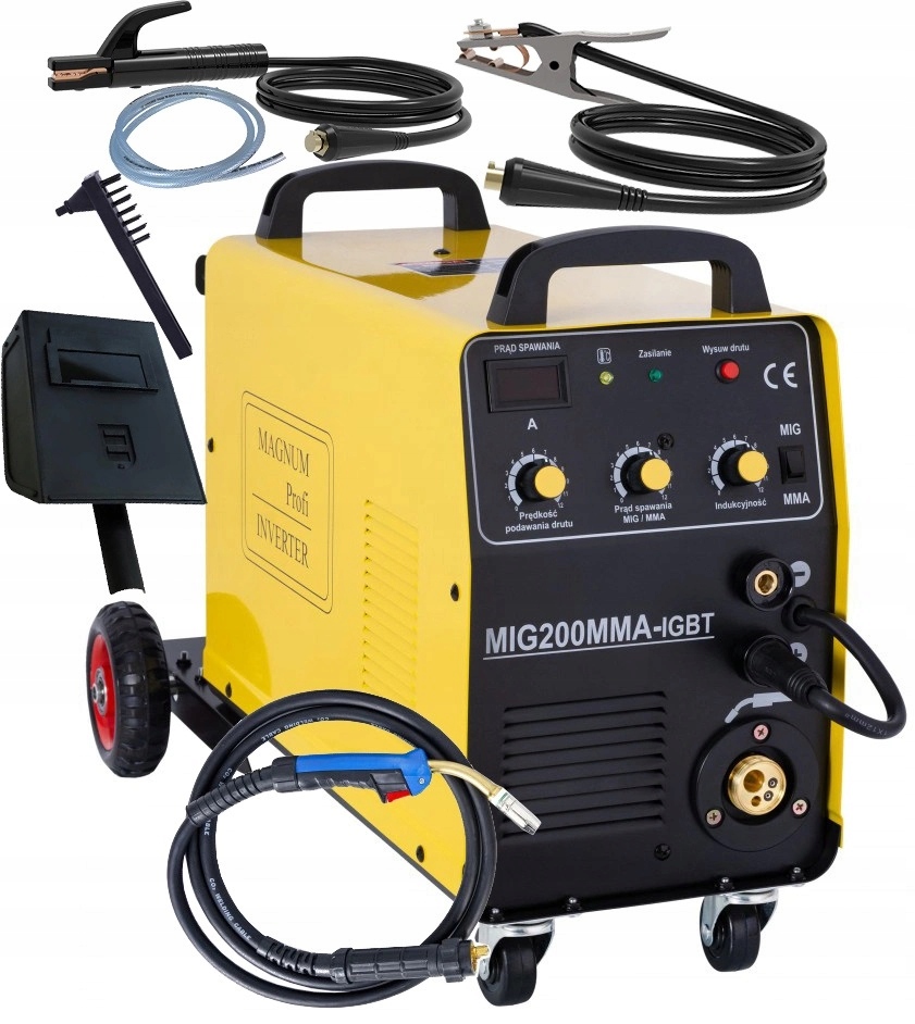 Magnum Spawarka Migomat 230/400V Mig/mag 200/2 Mma Kn